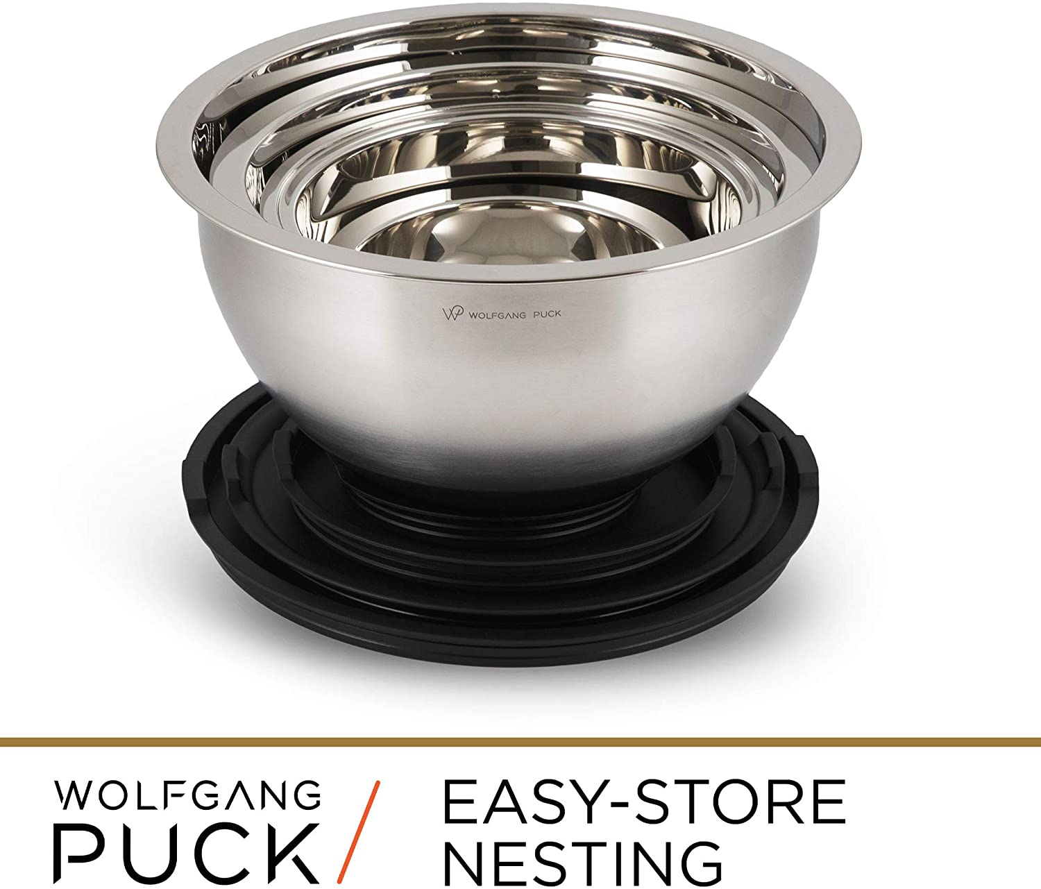 Wolfgang Puck 21-Piece Stainless Steel Cookware and Mixing Bowls Set, Non-Stick  Pots, Pans &, 1 unit - Kroger