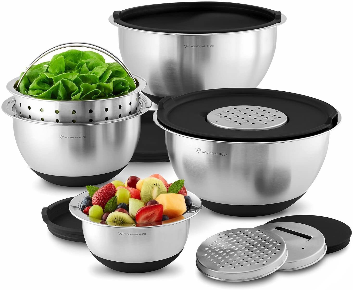 12-Piece Stainless Steel Mixing Bowls
