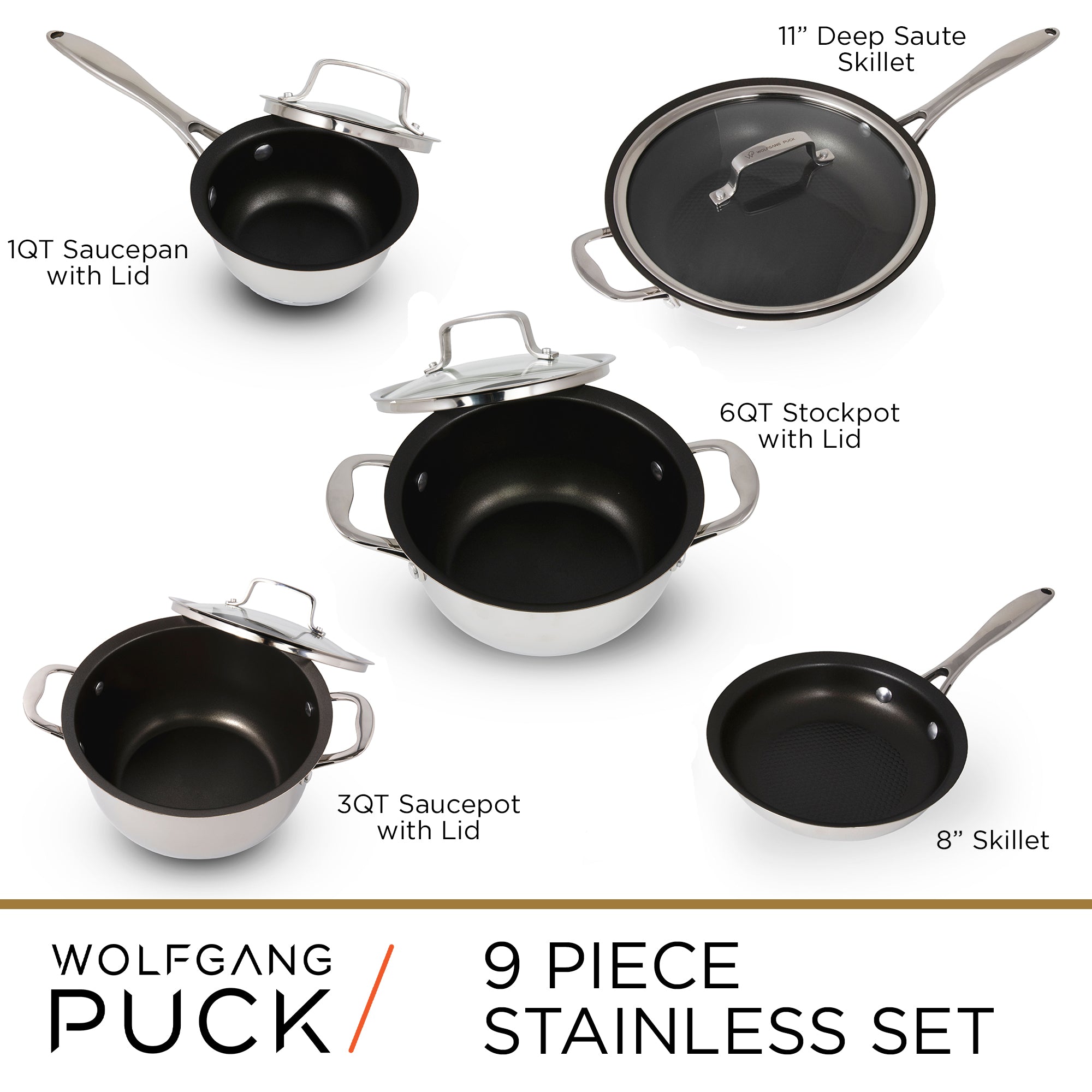 Up To 38% Off on Wolfgang Puck Cookware (14-Pc.)