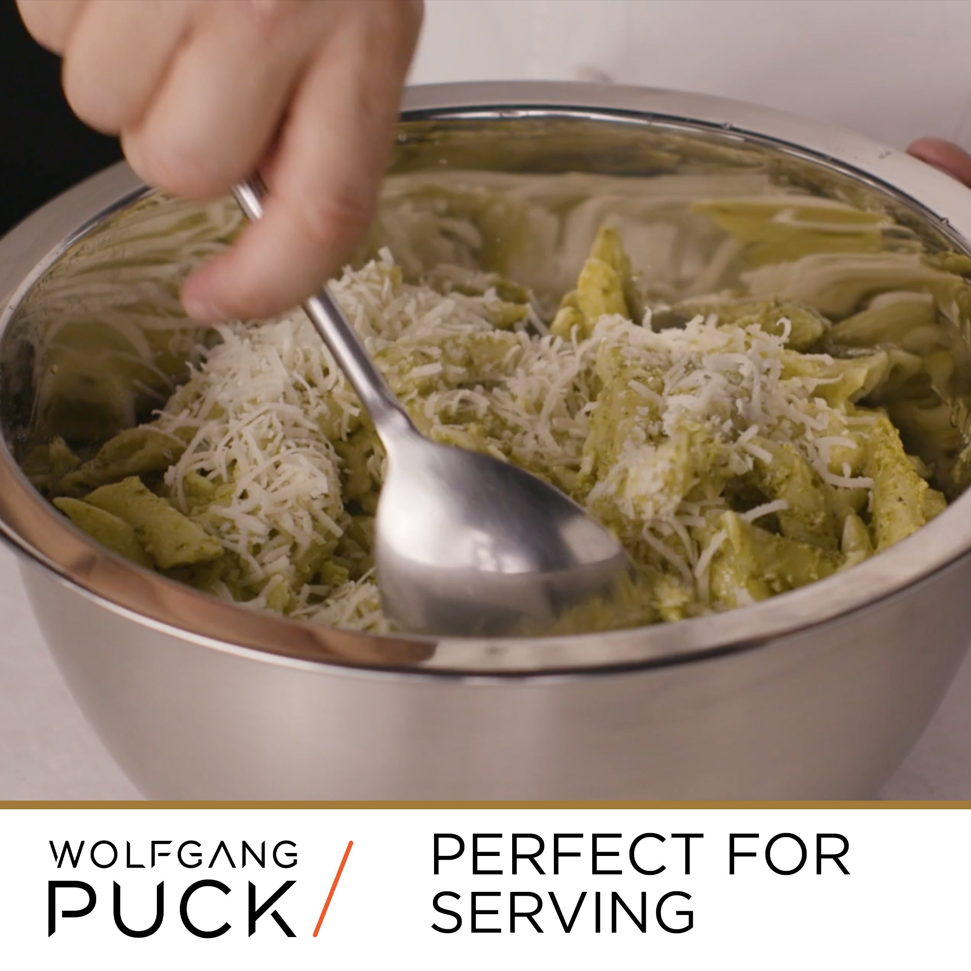 Wolfgang Puck 6-Piece Mixing Bowls Set (Stainless Steel