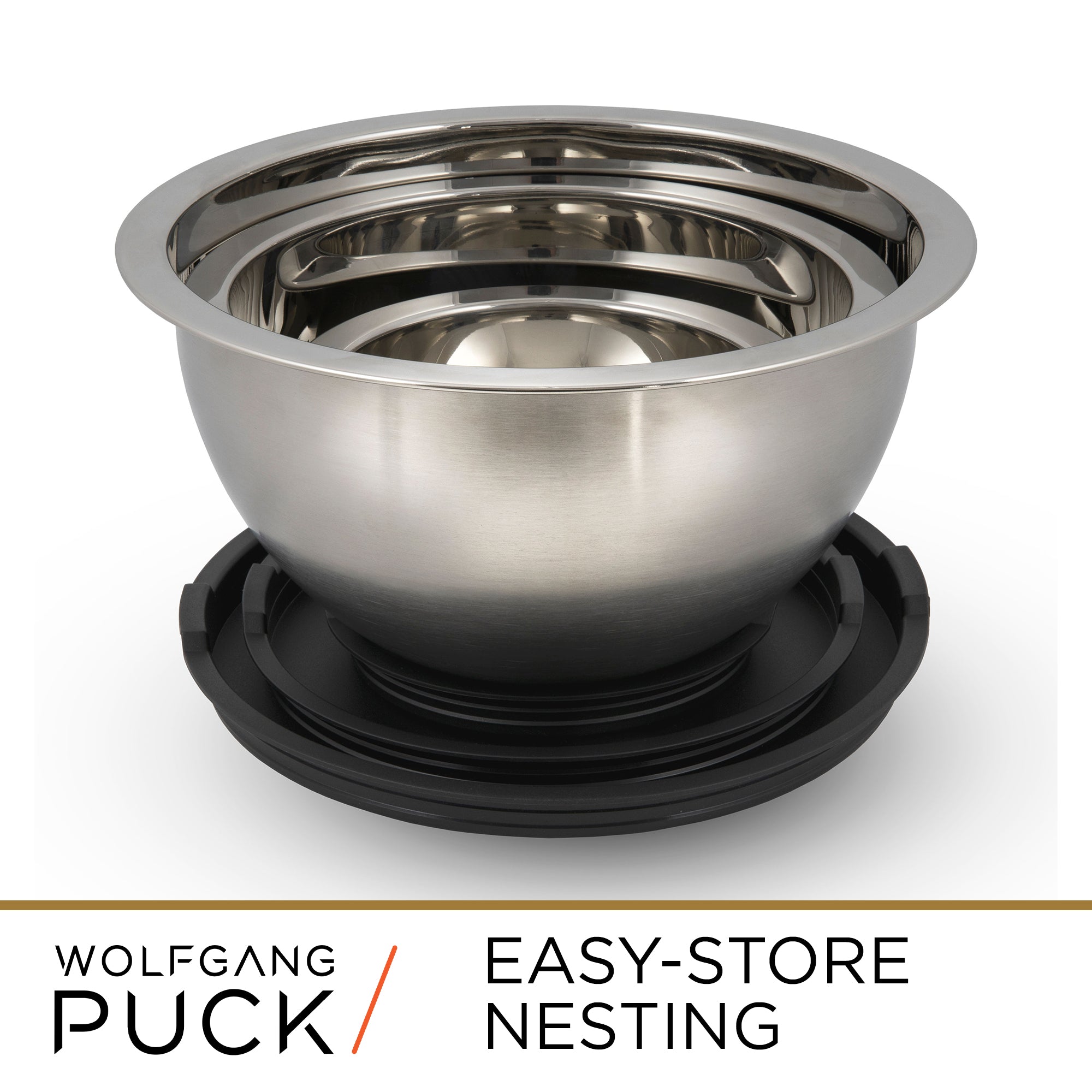 Wolfgang Puck 12-Piece Stainless Steel Mixing Bowls – Wolfgang Puck Home