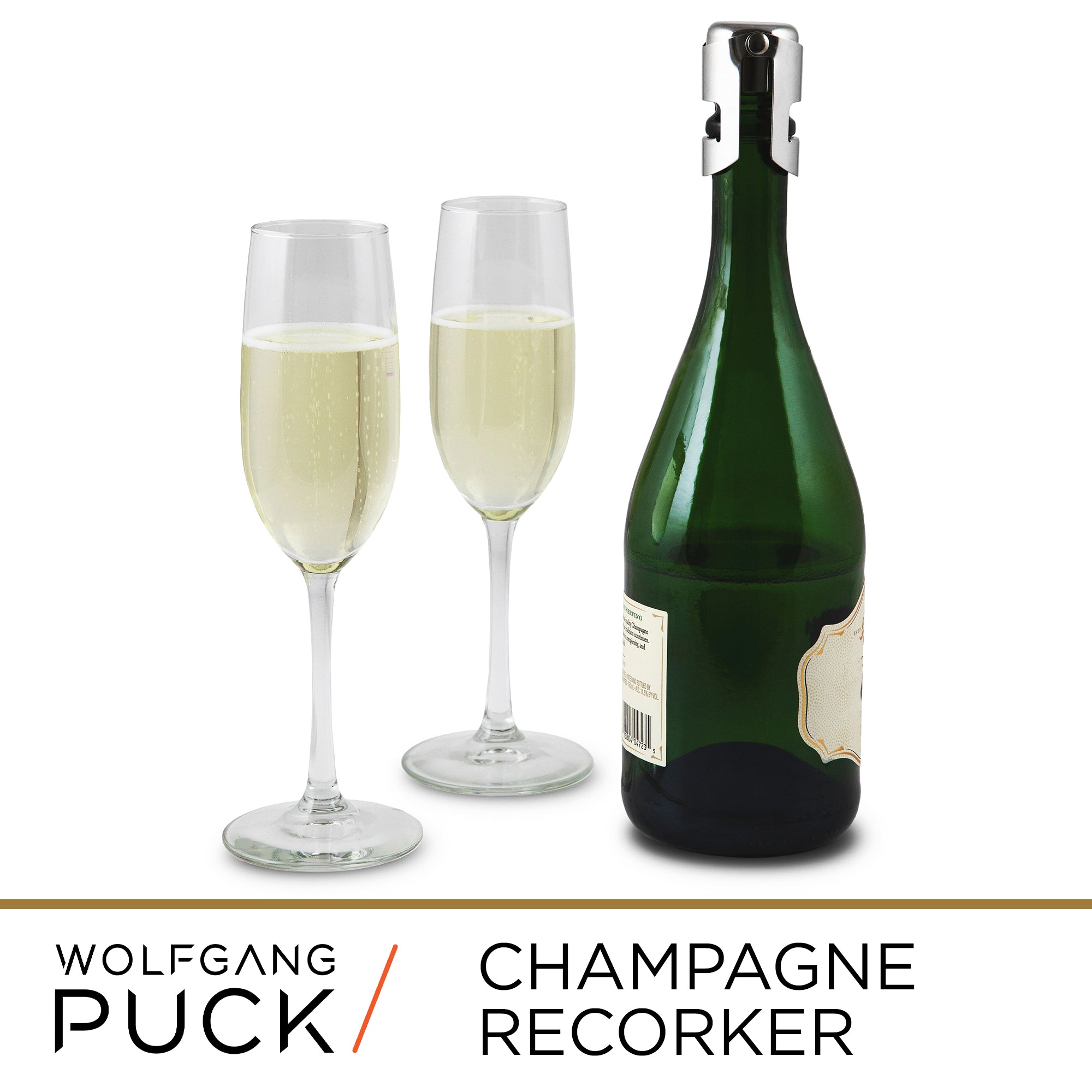 Wolfgang Puck 6-piece wine tool set with champagne recorker