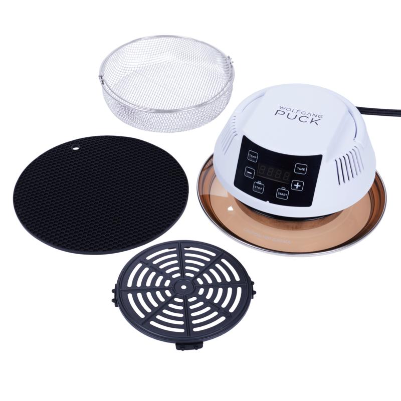 air fryer lid in white by Wolfgang Puck