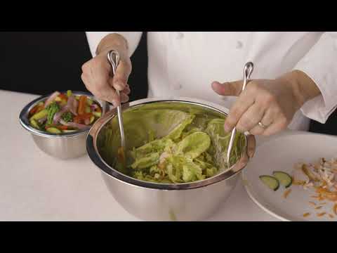 stainless steel mixing bowls video with Wolfgang Puck